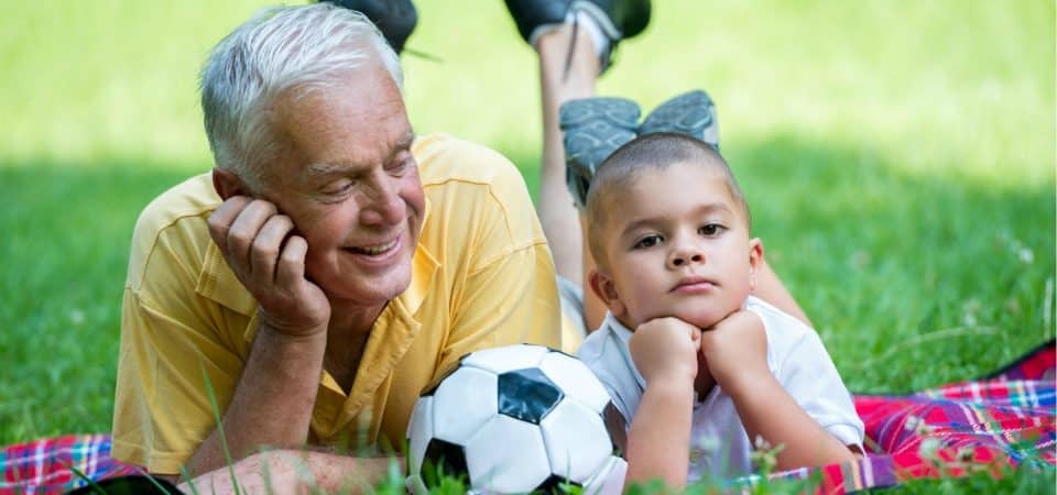 vacances chez les grands-parents