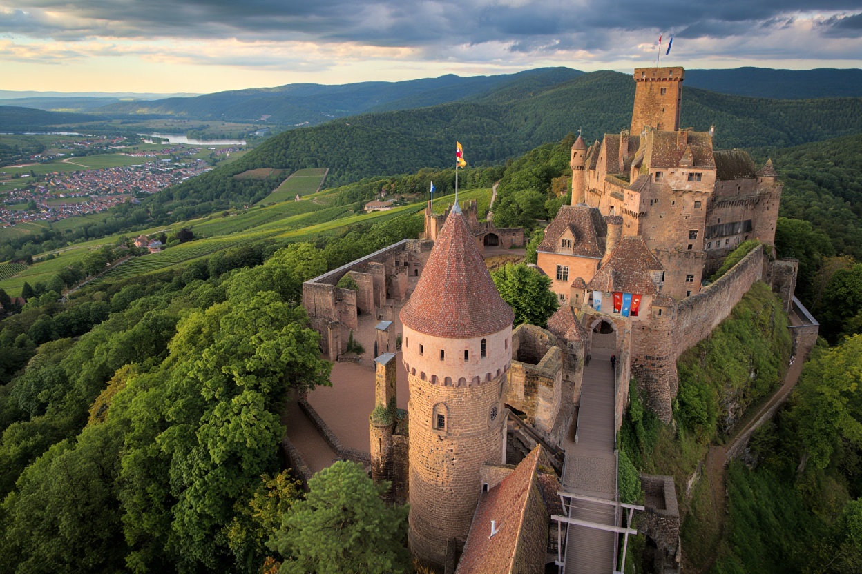 châteaux forts incontournables en Alsace