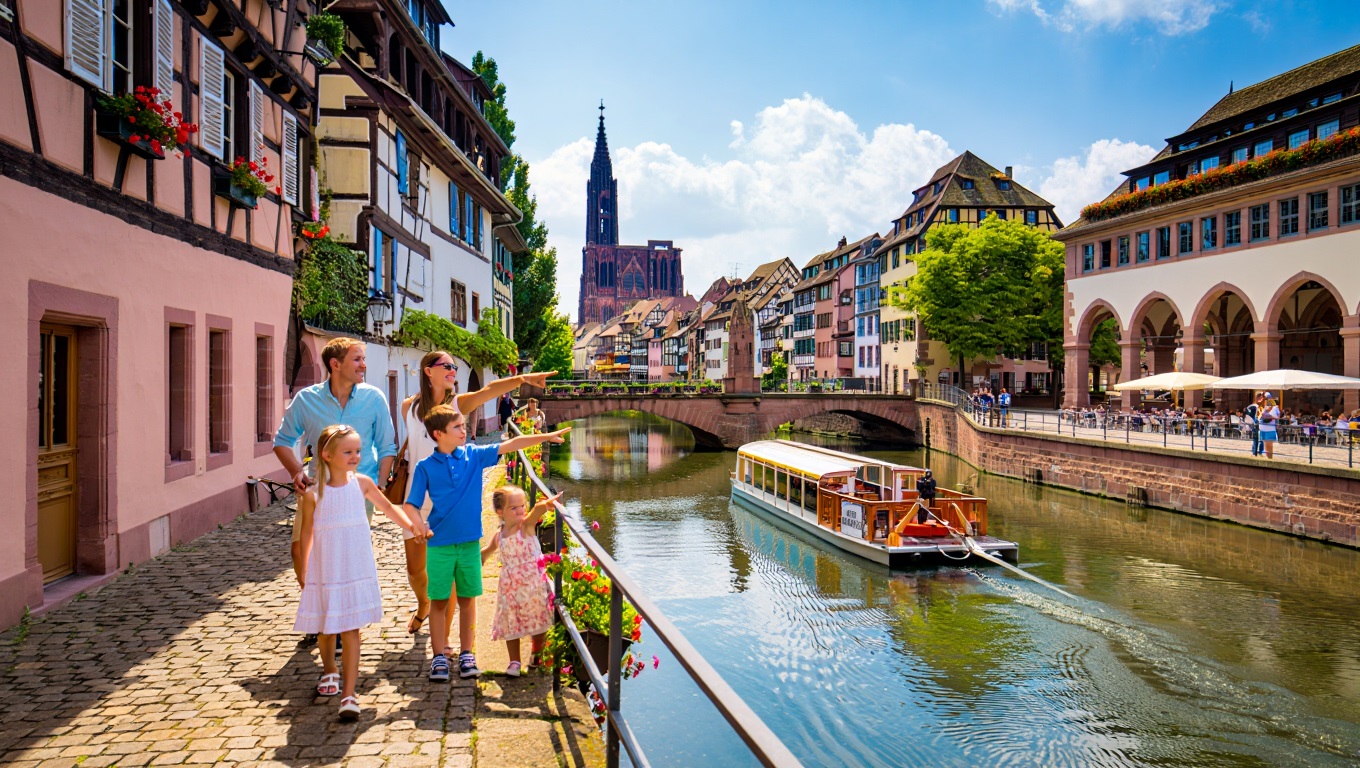 expériences à vivre en famille à Strasbourg