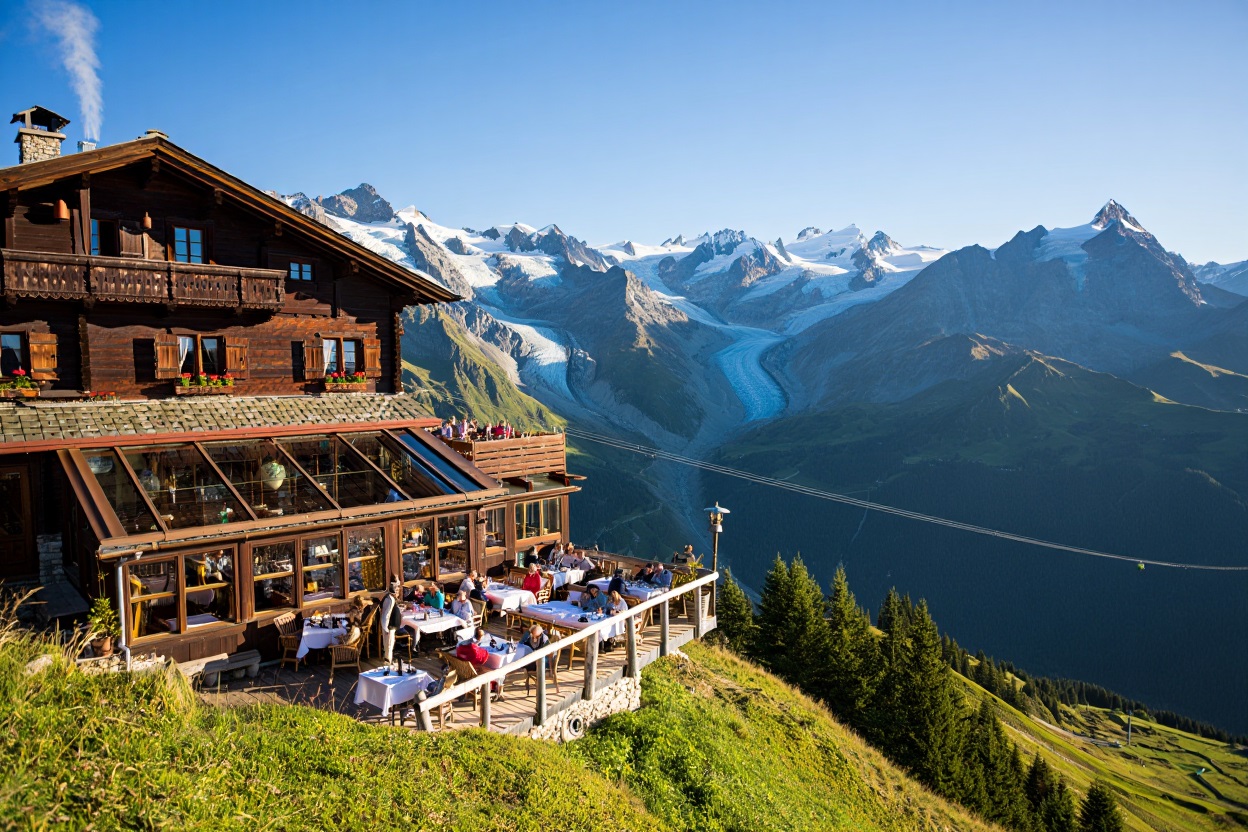 restaurants d'altitude des Alpes