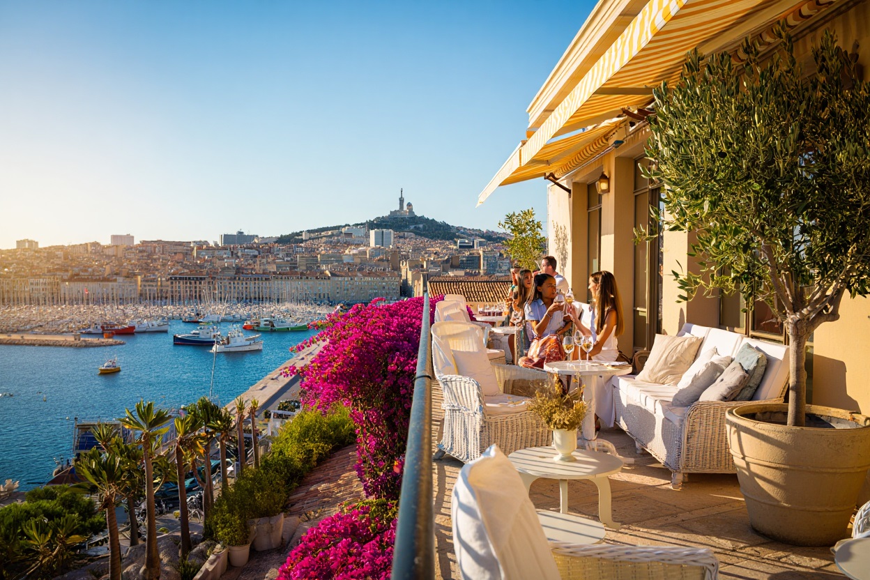 plus belles terrasses à découvrir à Marseille