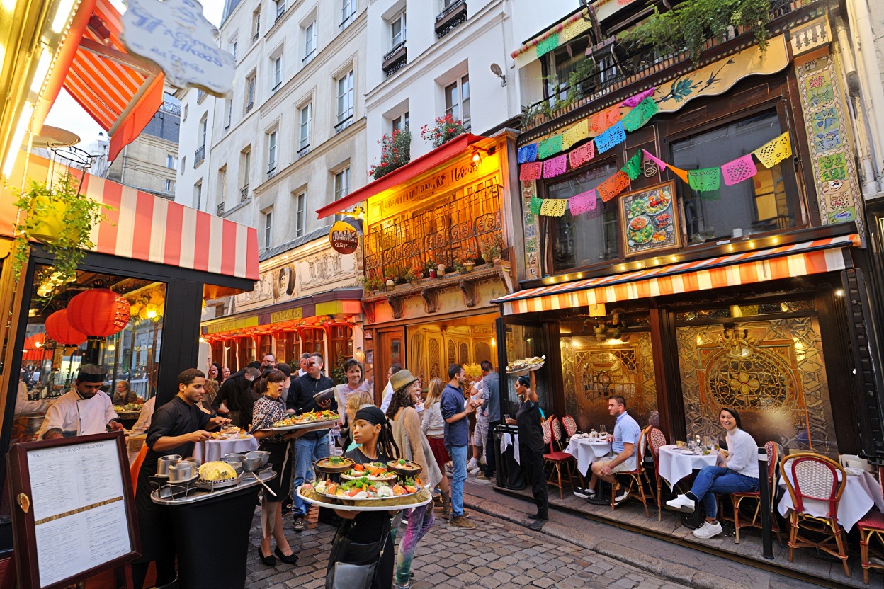 restaurants pour faire un tour du monde culinaire à Paris