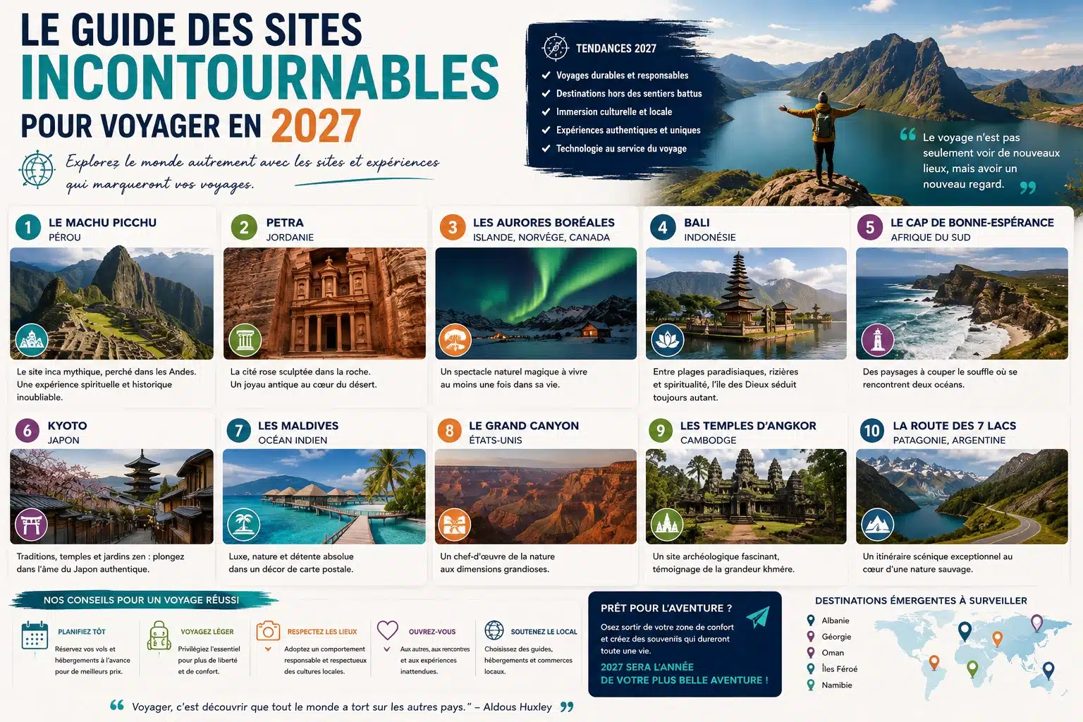 Où voyager en 2027